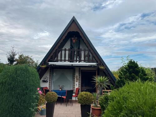 Foto - Grundstück in Geithain mit uriger Finnhütte zu verkaufen