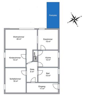 Foto - Barrierearme 3,5-Zimmer-Wohnung in Rotenburg