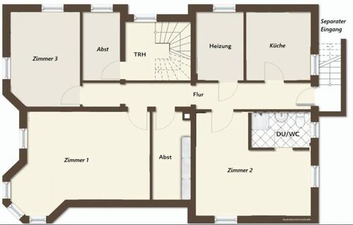 Foto - 4 Zimmer Etagenwohnung zur Miete in Vacha