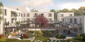 Foto - Schicke 2 Zimmerwohnung mit Blick in den Garten und Bachlauf