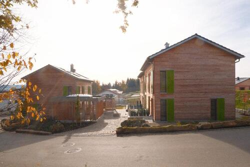 Foto - Erstbezug: DHH in Krumbach in naturnaher, ruhiger Stadtrandlage