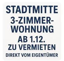 Diez Stadtmitte 3 ZKB-Wohnung ab 01.12.25 zu vermieten