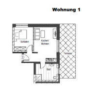 2-Zimmer EG-Wohnung mit Terrasse in Marienloh - Paderborn