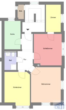 Foto - Etagenwohnung zur Miete in Zittau
