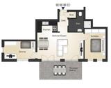 Foto - Moderne 3-Zimmer-Neubauwohnung mit Terasse in Schwenningen
