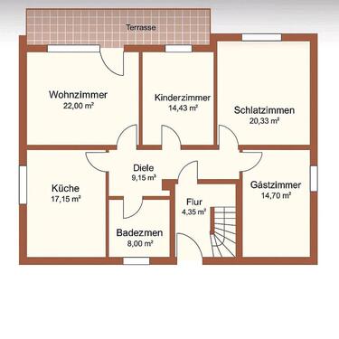 Foto - Etagenwohnung in Tittmoning