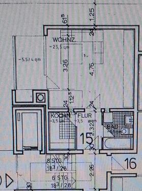 Foto - 1 Zimmer Hochparterre in Darmstadt