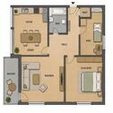 Foto - 3-Zimmer-Eigentumswohnung 76 m²