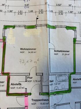 Foto - Zweiraumwohnung - 828,00 EUR Kaltmiete,