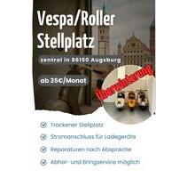 RollerVespaMotorrad Stellplatz in Augsburg – zentral!