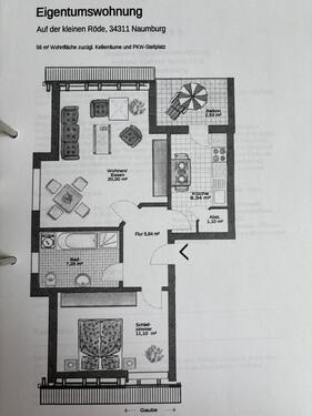 Foto - 2 Zimmer Etagenwohnung in Naumburg