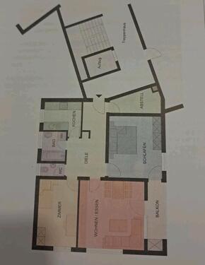 Foto - 3 Zimmer Etagenwohnung in Bad Waldsee