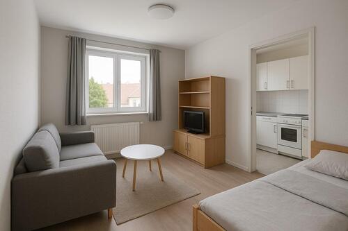 Foto - Vermiete 1-Zimmer Wohnung - 350,00 EUR Kaltmiete,