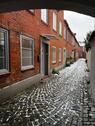 Foto - Historisches Altstadt-Ganghaus in Lübecker Innenstadt