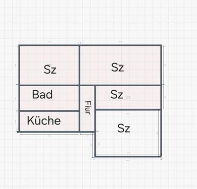 Foto - 4 Raum wohnung - 724,00&nbsp;EUR Kaltmiete, ca.&nbsp; 78,00&nbsp;m&sup2;