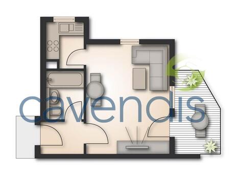 Foto - 1 Zimmer Etagenwohnung zur Miete in Dresden