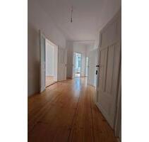 Wohnung 100m2, Parkett, Kachelofen, Büro o. Praxis - Dresden Leuben