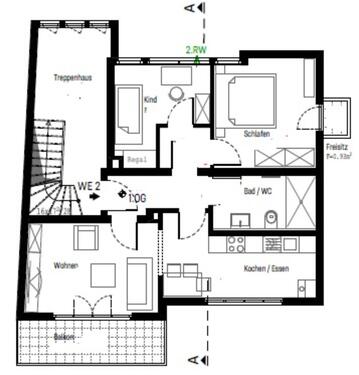 Foto - Moderne 3-Zimmer-Wohnung nach Kernsanierung - Erstbezug