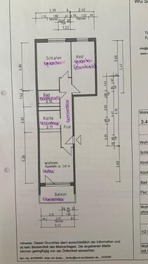 Foto - 64m² - 3-Raumwohnung in Eisenach Nord (ab Februar)