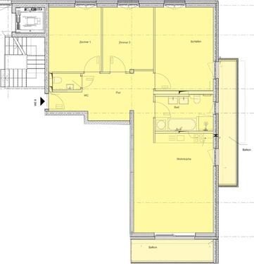 Foto - 4 Zimmer Etagenwohnung in Wilsdruff