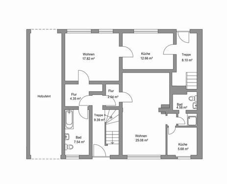 Foto - Mehrfamilienhaus, Wohnhaus in Dinslaken zum Kaufen