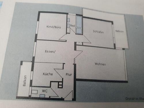 Foto - 3 Zimmer Etagenwohnung zur Miete in Freudenstadt