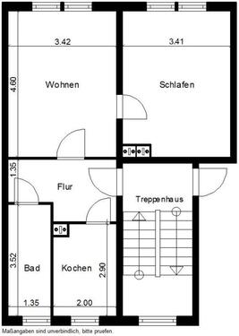 Foto - 2 Zimmer Wohnung in der Nähe von Hochschule zu vermieten