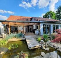 Mod Einfamilienhaus, uneinsehbarem Garten, Teich, Solartechnik - Ratekau