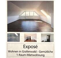 Ruhige 1-Zimmer-Dachgeschosswohnung in Bottrop-Grafenwald