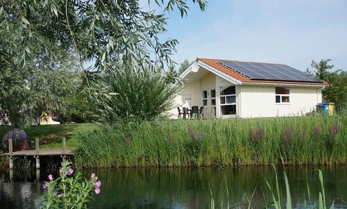Foto - Haus am Ufer, Nordsee und Otterndorf mit Familie und Hund