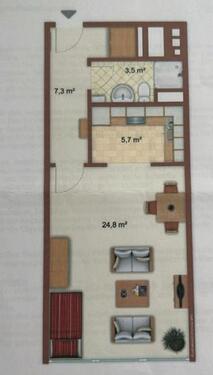 Foto - 1.5 Zimmer Etagenwohnung in Essen