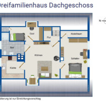 Helle Wohnung zu Vermieten - 885,00&nbsp;EUR Kaltmiete, ca.&nbsp; 85,00&nbsp;m&sup2; in Regensburg (PLZ: 93057) Gallingkofen