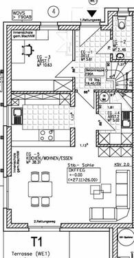 Foto - Doppelhaushälfte 1250€ - 1.250,00 EUR Kaltmiete, ca.  124,00 m²