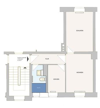 Foto - 2 Zimmer Etagenwohnung zur Miete in Schleiz