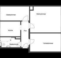 3 Raum Wohnung inklusive Küche und Garage in Otterwisch (ab Juli) - Grimma