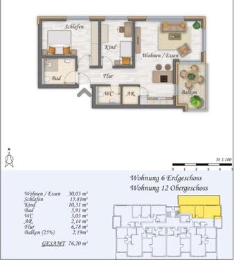 Foto - Etagenwohnung zur Miete in Bad Pyrmont