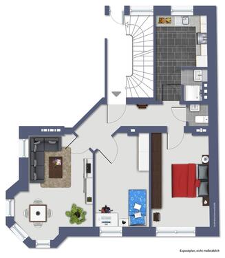 Foto - Etagenwohnung zur Miete in Saarbrücken