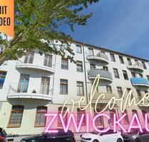 ++ komfortable, barrierefreie 1,5-Raum Wohnung - großer Balkon - direkte Nähe zum Schwanenteich ++ - Zwickau