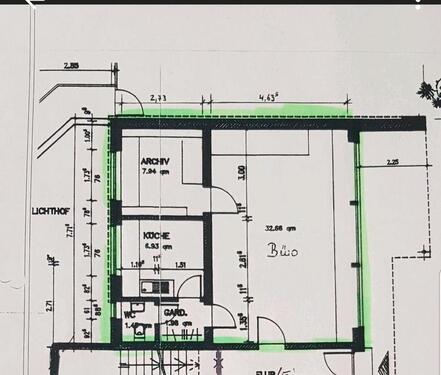Foto - Büro Yoga Ähnliches - 299,00&nbsp;EUR Kaltmiete, ca.&nbsp; 5,87&nbsp;m&sup2;