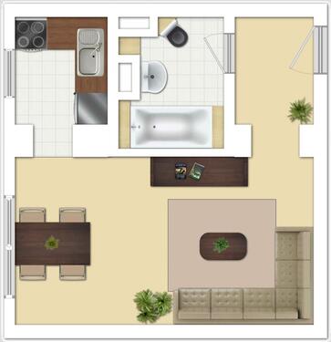 Foto - 1 Zimmer Etagenwohnung in Altenburg