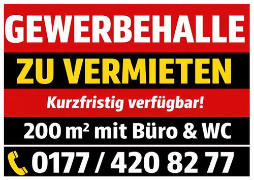 Foto - Gewerbehalle Lagerhalle Halle mit Büro & WC - Kleve - Prov.-frei