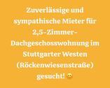 Foto - Helle 2,5-Zimmer-DG-Wohnung im Stuttgarter Westen zu vermieten