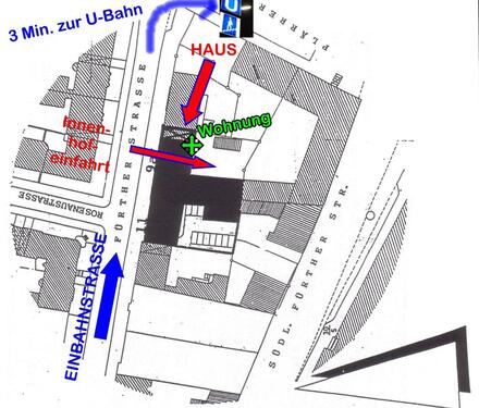Foto - 1 Zimmer Etagenwohnung in Fürth