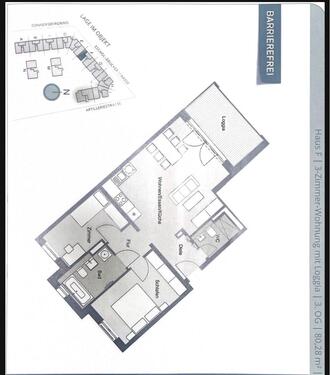 Foto - 3 Zimmer Etagenwohnung zur Miete in Weiterstadt