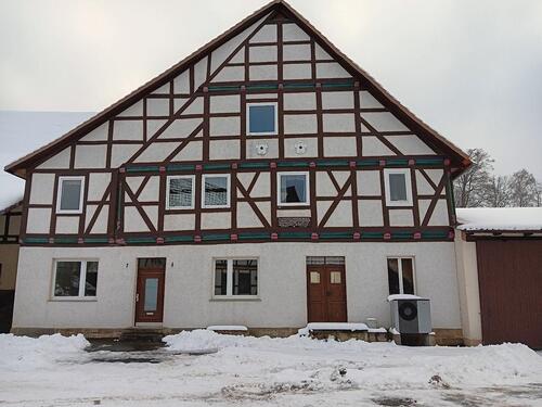 Foto - 4-Zi. Wohnung im historischen Mühlen Fachwerkhaus in Offensen