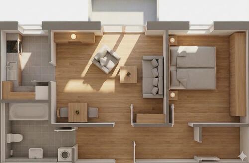 Foto - 2 Zimmer Etagenwohnung zur Miete in Winsen (Luhe)