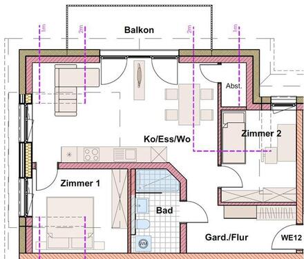 Foto - 2.5 Zimmer Dachgeschoßwohnung zur Miete in Heimenkirch