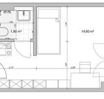 möblierte 1-Zimmerwohnung in Münster mit Anmeldung ab 01.08.26