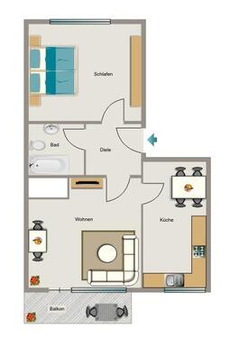 Foto - Etagenwohnung in Marl