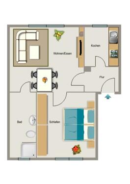 Foto - Etagenwohnung zur Miete in Herne